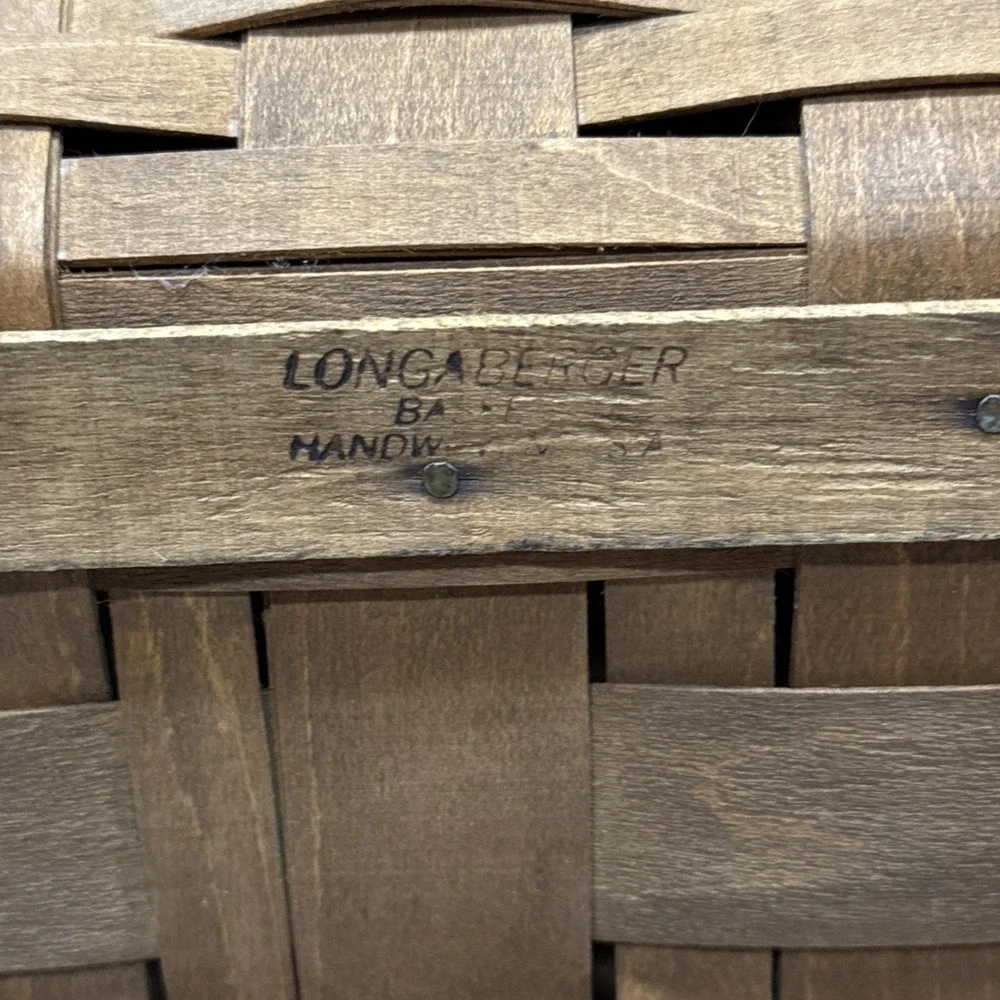 Vintage Longaberger‎ X Large Picnic Basket